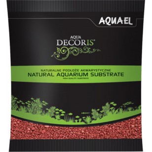 Sustrato Aqua Decoris Coloured Quarz Rojo Aquael (1 kg)