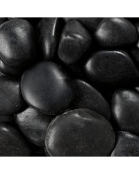 Bonsaqua Polished Black Pebbles 