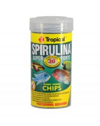 Tropical Super Spirulina Forte Chips (Gránulo plano - 100 ml)